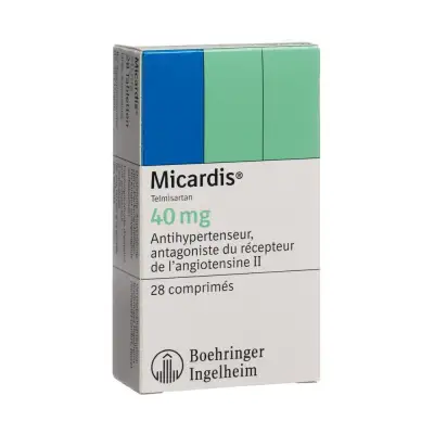 Micardis 40mg — €0.84 le comprimés en France